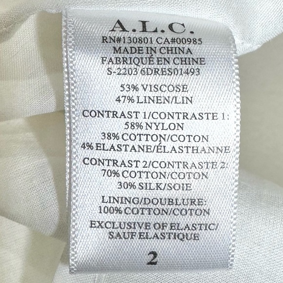 A.L.C Adelle Halter Maxi Dress in Ivory size 2 - Picture 11 of 12
